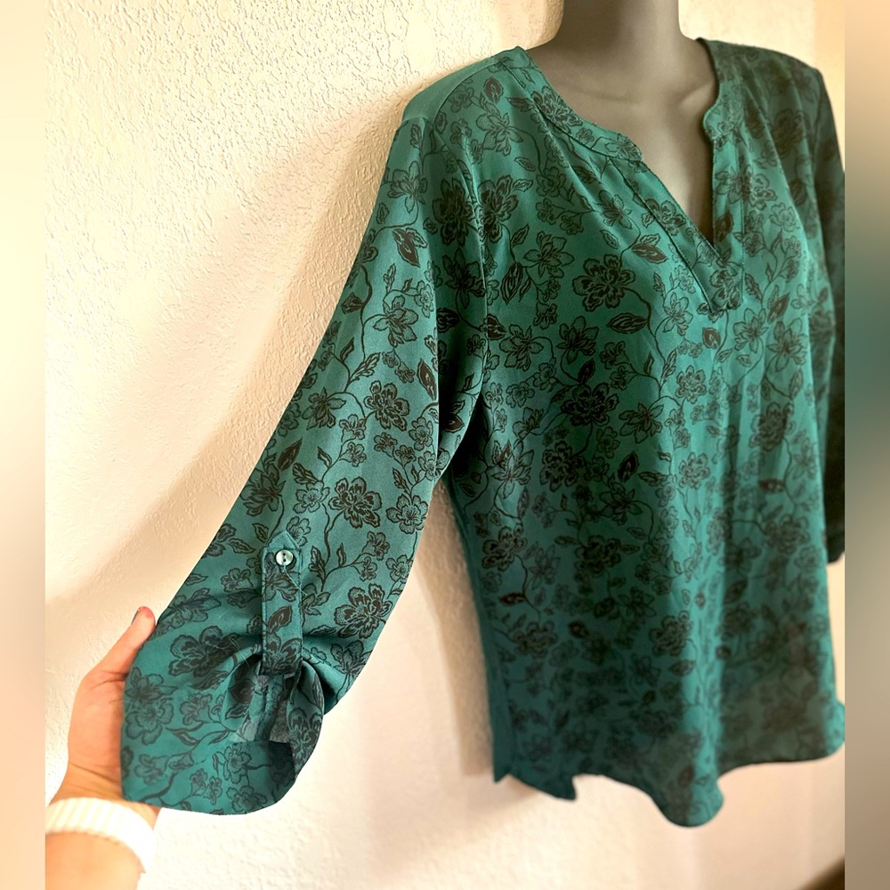 Emerald Green Blouse